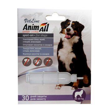 AnimAll VetLine спот-он д/с 30-40 кг (8,0 мл) 65929 фото
