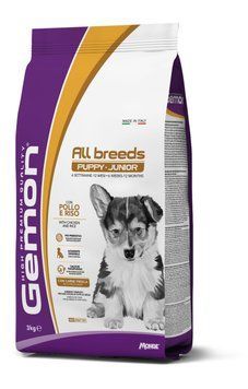 GEMON Dog All breeds Puppy & Junior курка з рисом 70386197 фото