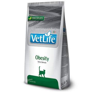 Сухий лікувальний корм для котів Farmina Vet Life Obesity для зниження зайвої ваги 2кг (025333) 167474 фото