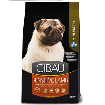 Сухий корм Farmina (Фарміна) CIBAU SENSITIVE LAMB MINI для дорослих собак дрібних порід з чутливим травленням (ягня) 2,5 кг (030986) 161024 фото
