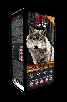 Alpha Spirit Multiprotein (Альфа Спіріт) Напіввологий беззерновий корм для собак всіх порід і вікових груп (курка, свинина, качка, риба) 9кг as3001209 фото