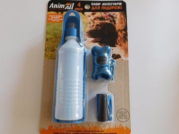 Набор для прогулок AnimAll, голубой 111161 фото