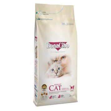 BonaCibo Cat Adult Chicken & Rice with Anchovy (БонаСібо) для дорослих кішок всіх порід (м'ясо курки, анчоуси та рис) 2 кг BC406090 фото