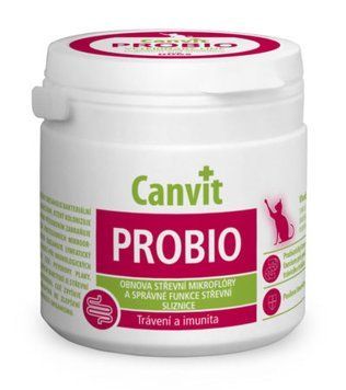 CANVIT Probio For Cats Комплекс пробіотиків для підтримки імунітету та травлення у котів 100 г can51274 фото