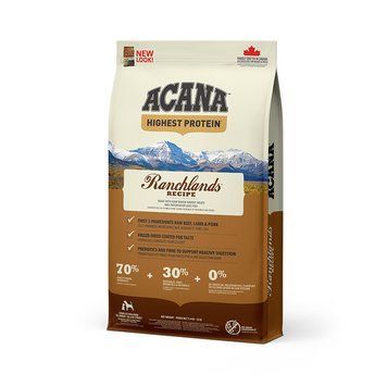 Сухий корм Acana Ranchlands Dog для собак всіх порід і вікових груп (яловичина, ягня ) 11.4кг a54311 фото
