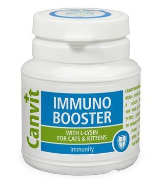 CANVIT Immuno Booster For Cats Кормова добавка для підтримки імунітету для котів та кошенят 30 г can53048 фото