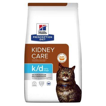 Hill&rsquo;s Prescription Diet k/d Early Stage Сухий корм для котів для підтримання функції нирок на ранній стадії захворювання 1,5 кг 605994 фото