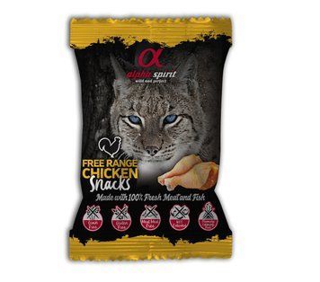Alpha Spirit CAT Snacks Chicken (н/в ласощі з курятини, кубики) 50г as8004350 фото