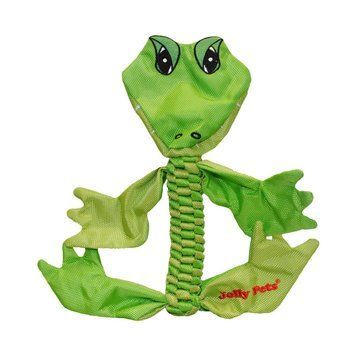 JOLLY PETS Animal Flathead Игрушка-пищалка для собак Аллигатор 37-55 см FHA7 фото