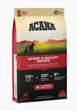 Сухий корм Acana (Акана) Sport & Agility для дорослих собак з підвищеною фізичною активністю 11.4кг a53011 фото