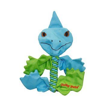 JOLLY PETS Animal Flathead Игрушка-пищалка для собак Игуана 37-55 см FHI7 фото