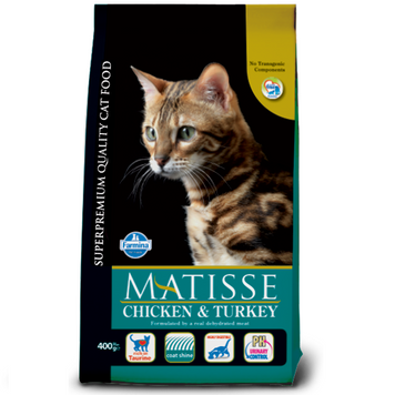 Сухой корм Farmina Matisse Adult Chicken & Turkey для взрослых кошек, курица и индейка, 1.5 кг (032089) 161034 фото