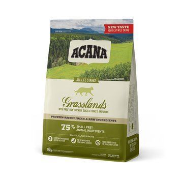 Acana Grasslands Cat для кішок всіх порід та вікових груп (ягня) 1.8кг a64218 фото