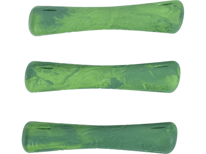 WEST PAW Seaflex Drifty Green Игрушка для собак Дрифти кость 15 см SF010EMD фото