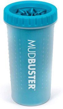 Dexas MudBuster Лапомойка для быстрого мытья грязных лап собак, голубой средний, 15 см PW7102194 фото