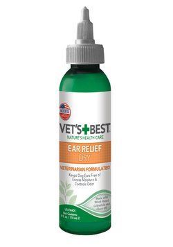 VET`S BEST Ear Relief Dry подсушивающий лосьон для ухода за ушами собак 118 мл vb10022 фото