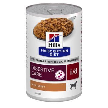 Hill's PRESCRIPTION DIET i/d Digestive Care Влажный корм для собак, уход за пищеварением, с индейкой, консерва 360 г 607215 фото