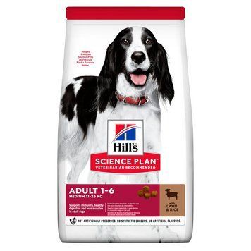 Сухой корм Hill's SP Canine Adult Medium Breed Lamb & Rice для взрослых собак средних пород (ягненок и рис) 2,5 кг 604276 фото