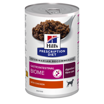 Hill's PRESCRIPTION DIET Gastrointestinal Biome Влажный корм для собак при заболеваниях желудочно-кишечного тракта, консерва 370 г 607719 фото