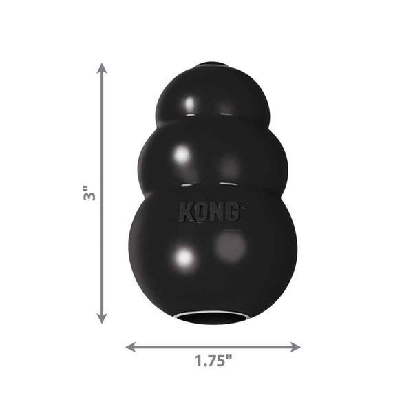 Kong Extreme сверхпрочная интерактивная игрушка для закладки лакомств для собак S 11605 фото