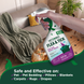 VET`S BEST Flea & Tick Cat and Home Spray Універсальний спрей від комах для котів та дому (з ароматом бавовни і спецій) 945 мл vb00132 фото 3